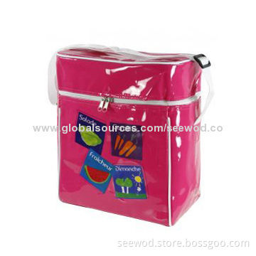 Fashionable shoulder cooler bag